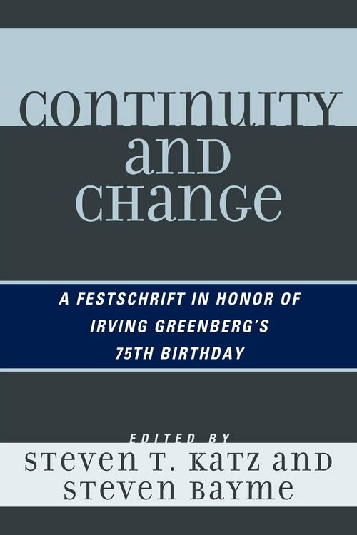 Produktbild: Continuity and Change