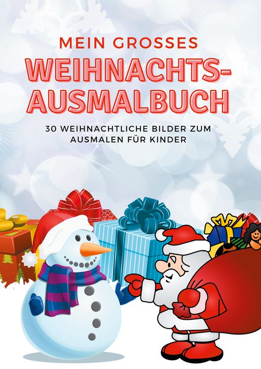 Produktbild: Mein grosses Weihnachts-Ausmalbuch
