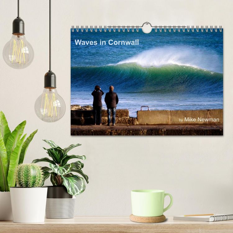 Produktbild: Waves in Cornwall (Wall Calendar 2026 DIN A4 landscape), CALVENDO 12 Month Wall Calendar