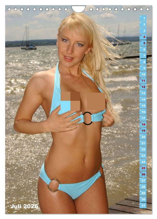 Produktbild: Beach Babes (Wandkalender 2026 DIN A4 hoch), CALVENDO Monatskalender