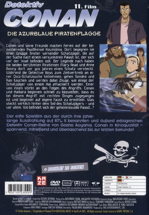Produktbild: Detektiv Conan - 11. Film: Die azurblaue Piratenflagge