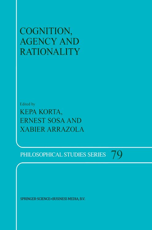 Produktbild: Cognition, Agency and Rationality