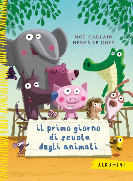 Produktbild: Il primo giorno di scuola degli animali