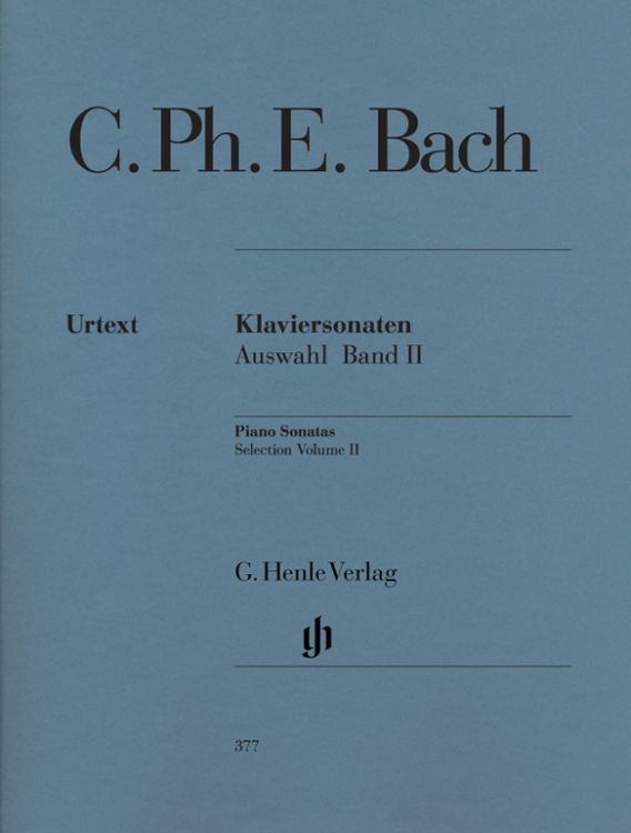 Produktbild: Carl Philipp Emanuel Bach - Klaviersonaten, Auswahl, Band II