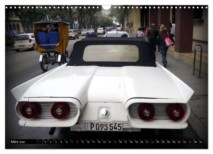 Produktbild: Auto-Legenden: FORD THUNDERBIRD (Wandkalender 2026 DIN A3 quer), CALVENDO Monatskalender
