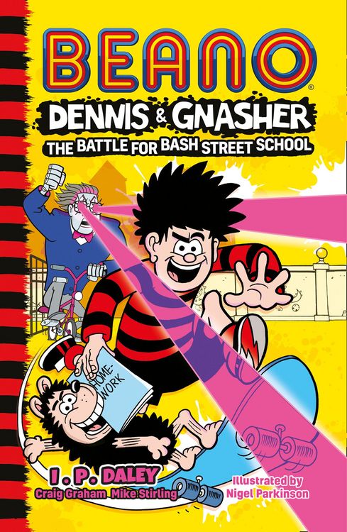 Produktbild: Beano Dennis & Gnasher: Battle for Bash Street School (Beano Fiction)