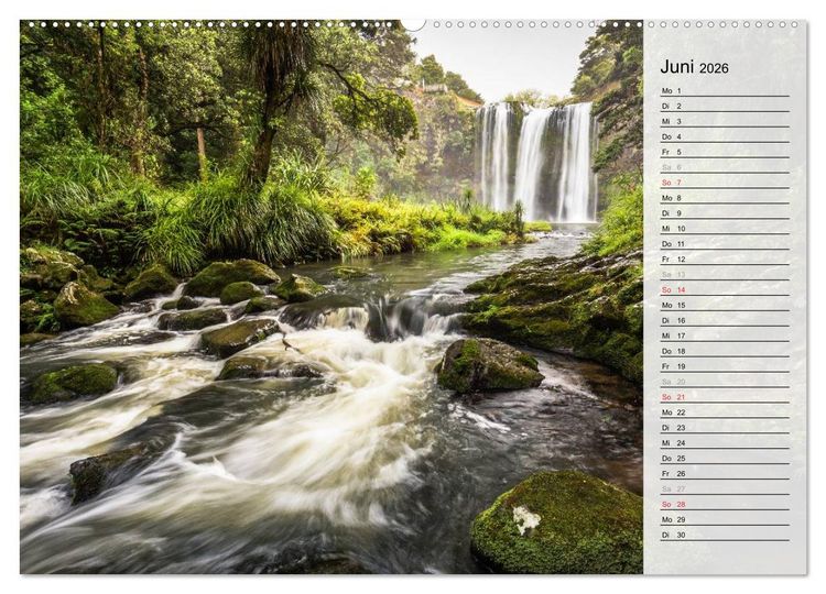 Produktbild: Sehnsucht nach Neuseeland (Wandkalender 2026 DIN A2 quer), CALVENDO Monatskalender