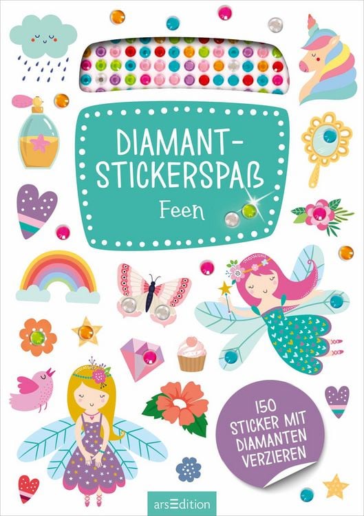 Produktbild: Diamant-Stickerspa&szlig; Feen