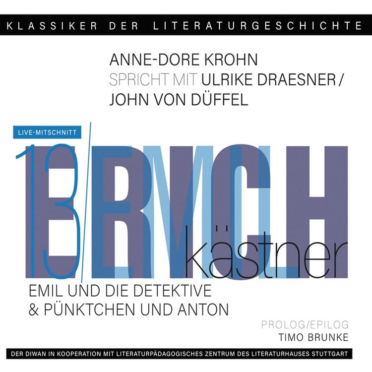 Produktbild: Ein Gespr&auml;ch &uuml;ber Erich K&auml;stner: "P&uuml;nktchen und Anton" + "Emil und die Detektive"