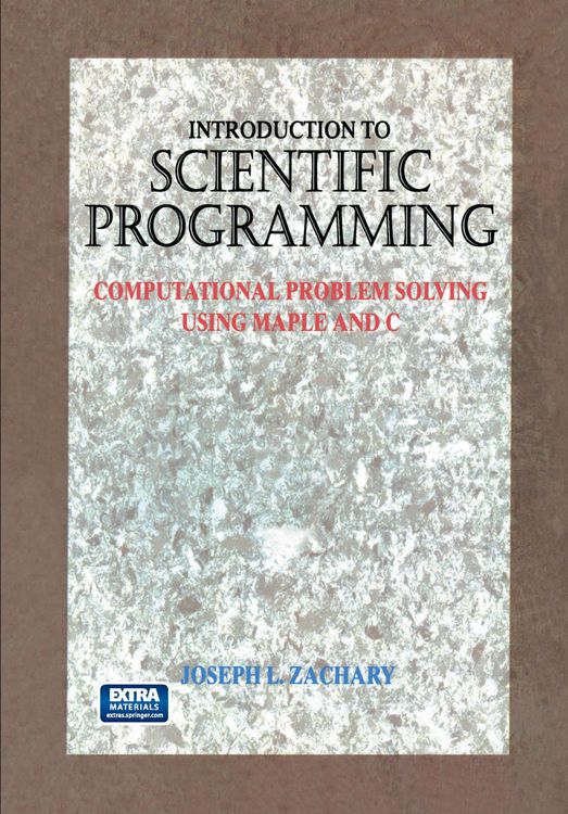 Produktbild: Introduction to Scientific Programming