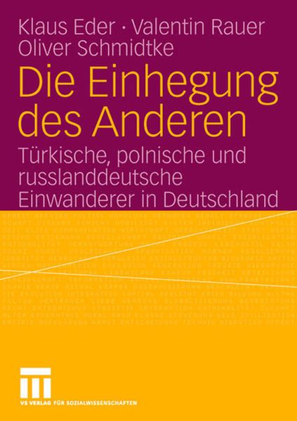 Produktbild: Die Einhegung des Anderen