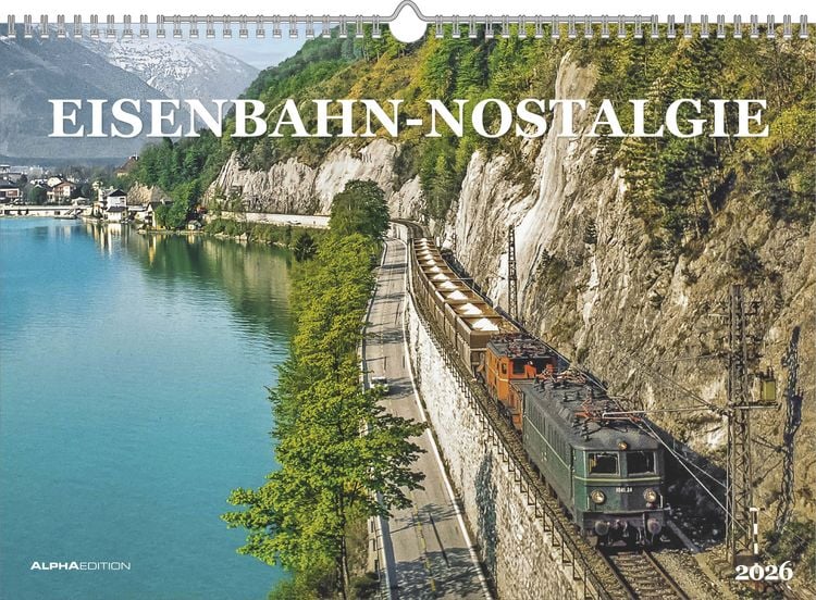 Bild vom Artikel Eisenbahn-Nostalgie - Wandkalender im Format 42 x 29,7 vom Autor Alpha Edition