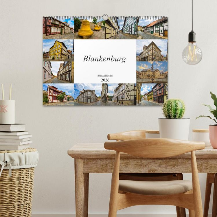 Produktbild: Blankenburg Impressionen (Wandkalender 2026 DIN A3 quer), CALVENDO Monatskalender