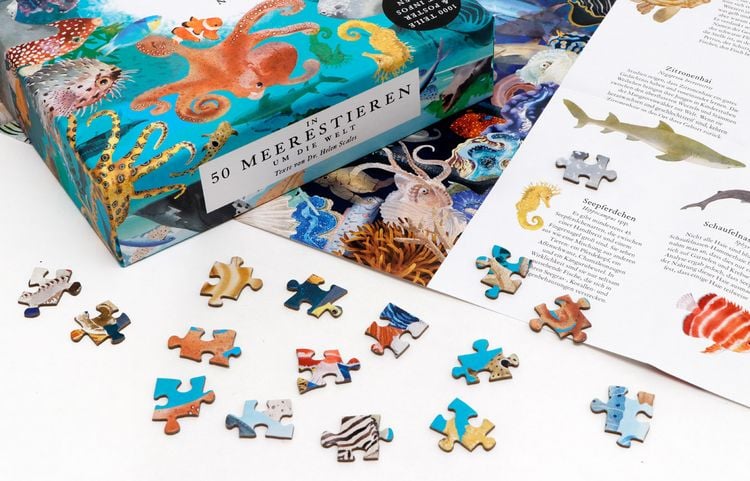 Produktbild: In 50 Meerestieren um die Welt