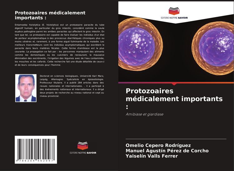 Produktbild: Protozoaires m&eacute;dicalement importants :