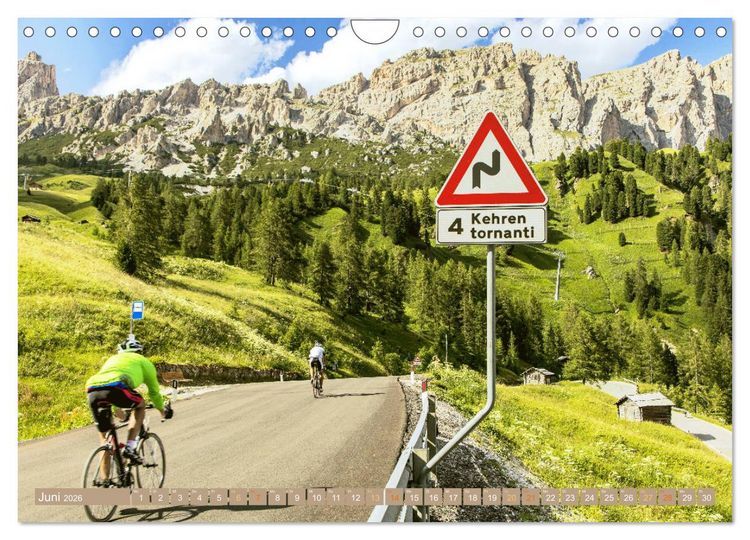 Produktbild: Sonne in den Speichen - Faszination Rennrad (Wandkalender 2026 DIN A4 quer), CALVENDO Monatskalender