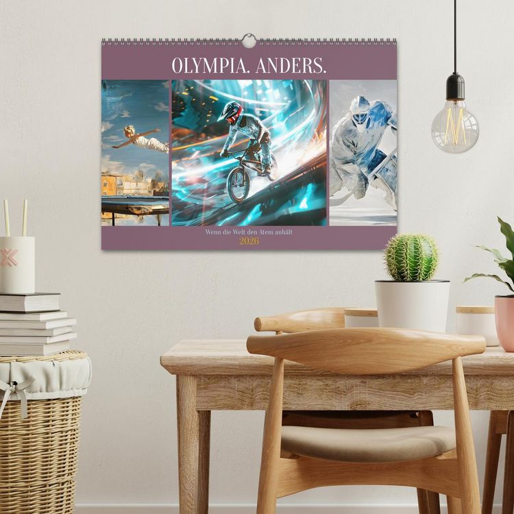 Produktbild: Olympia. Anders. (Wandkalender 2026 DIN A3 quer), CALVENDO Monatskalender
