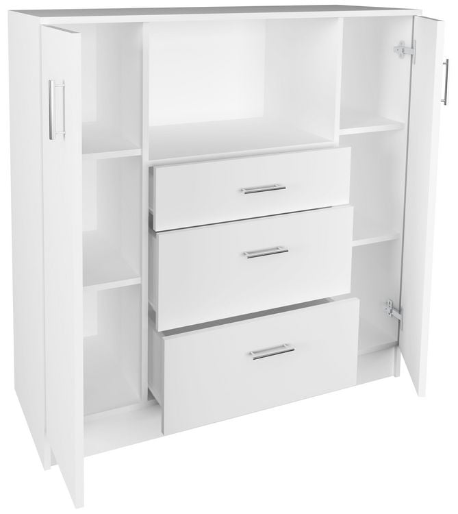 Produktbild: K&uuml;chenschrank Kommode Buffet Mikrowelle Esilo