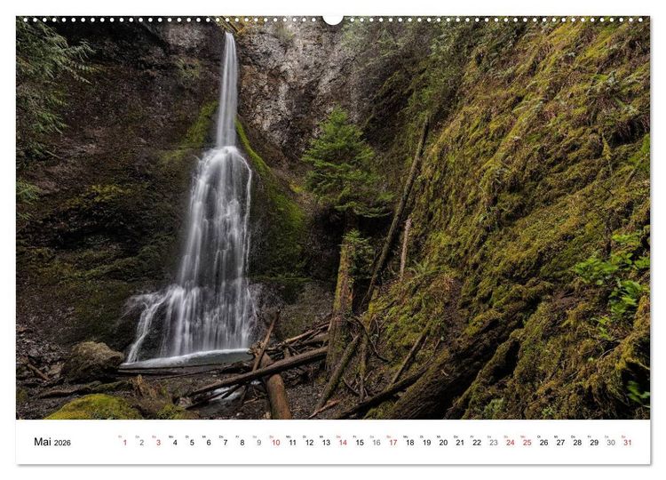 Produktbild: The Olympic National Park - Washington USA (hochwertiger Premium Wandkalender 2026 DIN A2 quer), Kunstdruck in Hochglanz