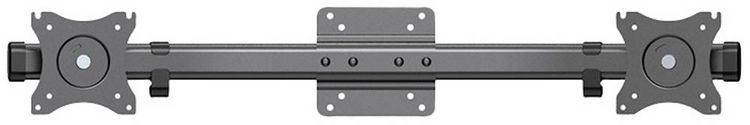 Produktbild: Neomounts Monitor-Tischhalterung FPMA-CB100BLACK 2 Display(s) 25,4 cm (10") - 68,6 cm (27") Schwarz Neigbar