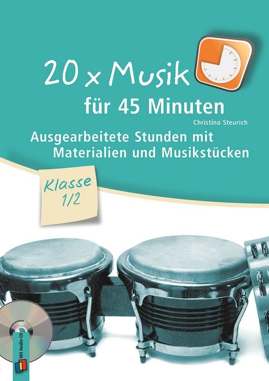 Produktbild: 20 x Musik f&uuml;r 45 Minuten &ndash; Klasse 1/2