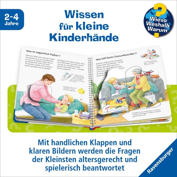 Produktbild: Wieso? Weshalb? Warum? junior, Band 45 - Bald bin ich wieder gesund