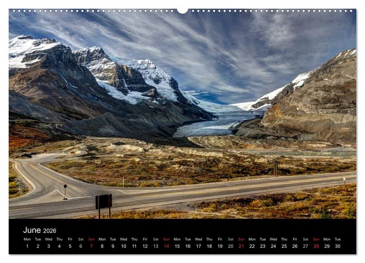 Produktbild: Western Canada (High Quality Premium Wall Calendar 2026 DIN A2 landscape),CALVENDO 12 Month Wall Calendar