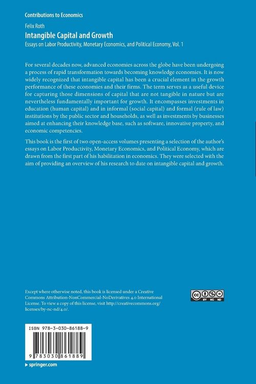 Produktbild: Intangible Capital and Growth