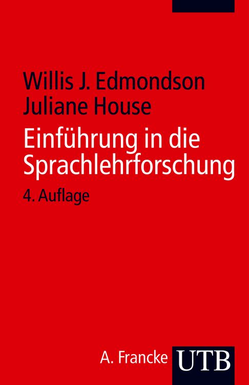 Produktbild: Einf&uuml;hrung in die Sprachlehrforschung