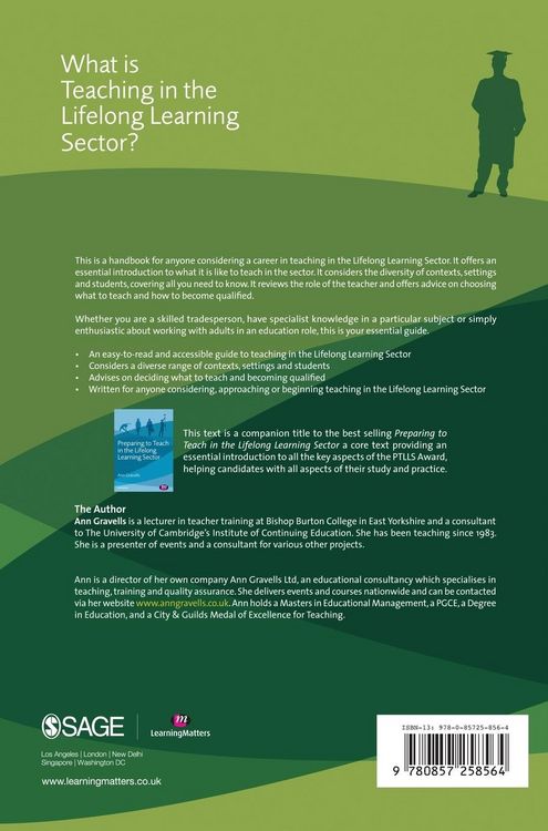 Produktbild: What is Teaching in the Lifelong Learning Sector?