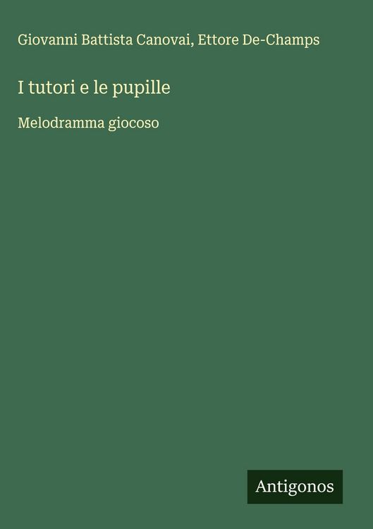 Produktbild: I tutori e le pupille