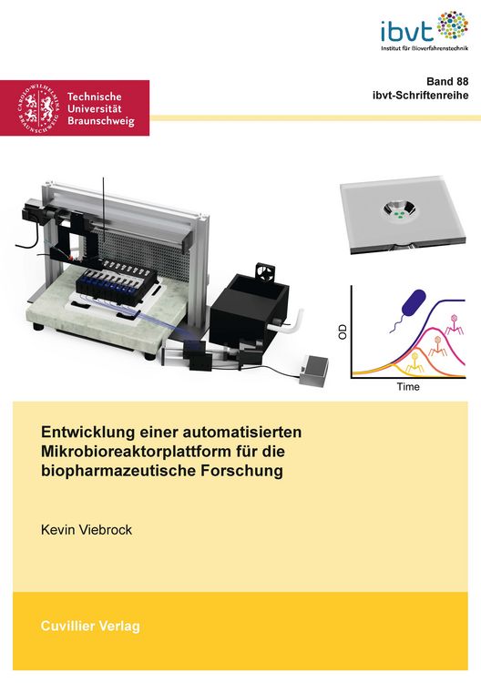 Produktbild: Entwicklung einer automatisierten Mikrobioreaktorplattform f&uuml;r die biopharmazeutische Forschung