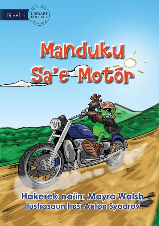 Produktbild: Frog Rides A Motorcycle - Manduku Sa'e Mot&oacute;r