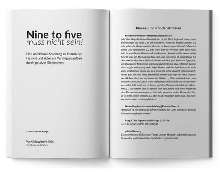 Produktbild: Nine to five muss nicht sein!