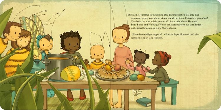 Produktbild: Die kleine Hummel Bommel feiert Ostern (Pappbilderbuch)