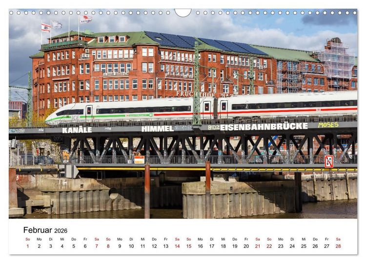 Produktbild: Eisenbahn in Deutschland (Wandkalender 2026 DIN A3 quer), CALVENDO Monatskalender