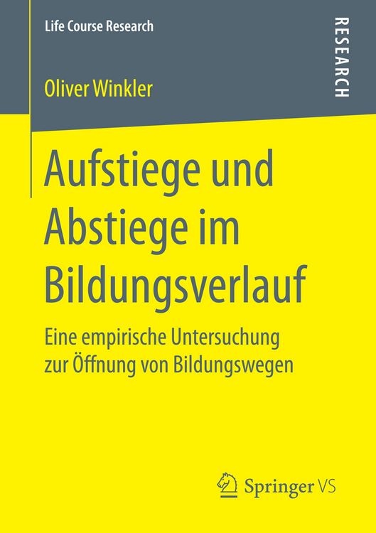 Produktbild: Aufstiege und Abstiege im Bildungsverlauf