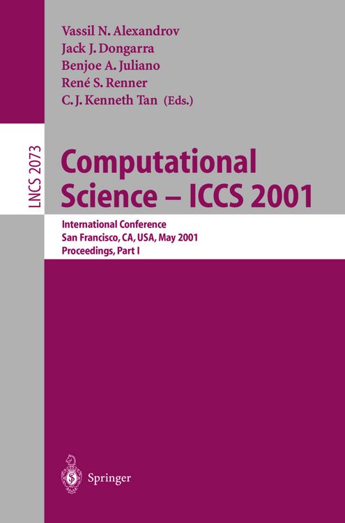 Produktbild: Computational Science &mdash; ICCS 2001