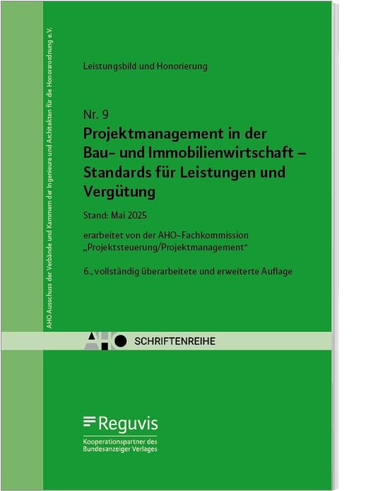 Produktbild: Projektmanagement in der Bau- und Immobilienwirtschaft - Standards f&uuml;r Leistungen und Verg&uuml;tung
