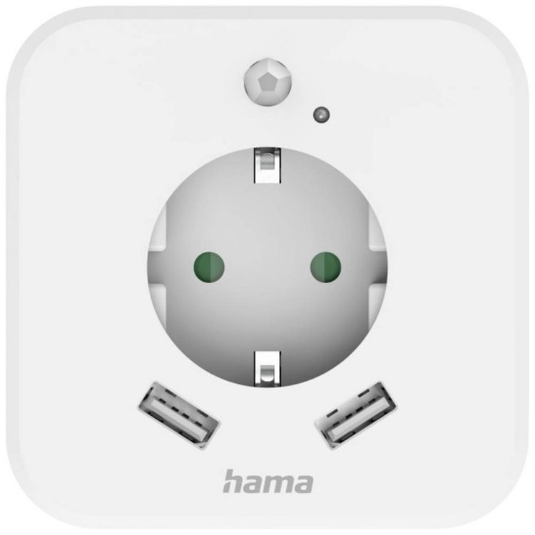 Produktbild: Hama 00223498 LED-Nachtlicht mit Bewegungsmelder LED Tageslichtwei&szlig; Wei&szlig;