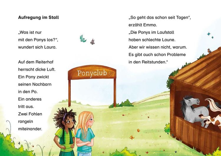 Produktbild: Sternenschweif, Bücherhelden 1. Klasse, Hilfe für die Ponys