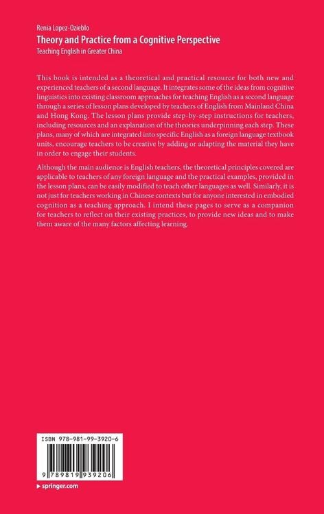 Produktbild: Theory and Practice from a Cognitive Perspective