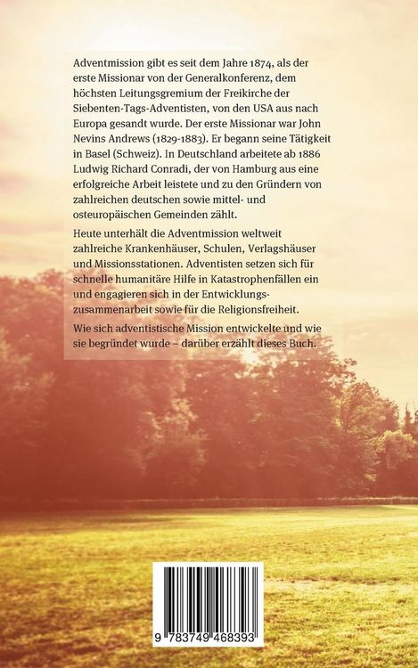 Produktbild: Adventmission warum?