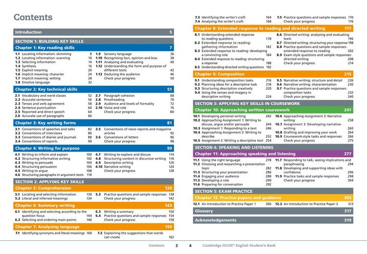 Produktbild: Cambridge Igcse(r) English Student Book