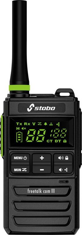 Produktbild: Stabo freetalk com III 20262 PMR-Handfunkger&auml;t 1er Set