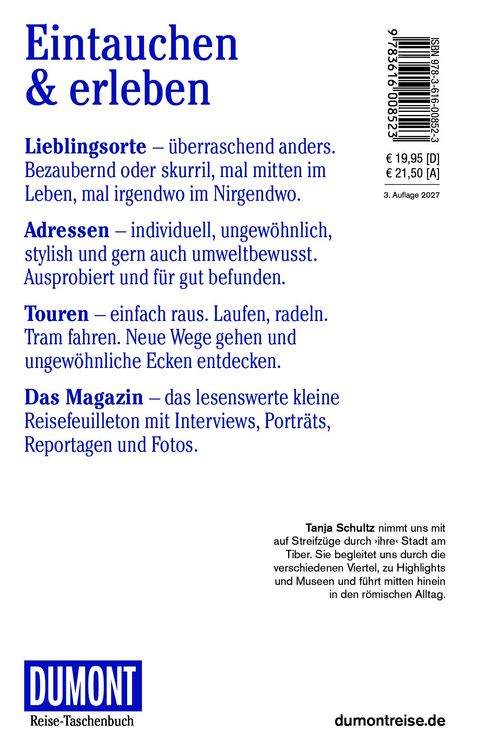 Produktbild: DUMONT Reise-Taschenbuch Reisef&uuml;hrer Rom