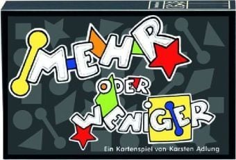Produktbild: Adlung Spiele - Mehr oder Weniger, Kartenspiel