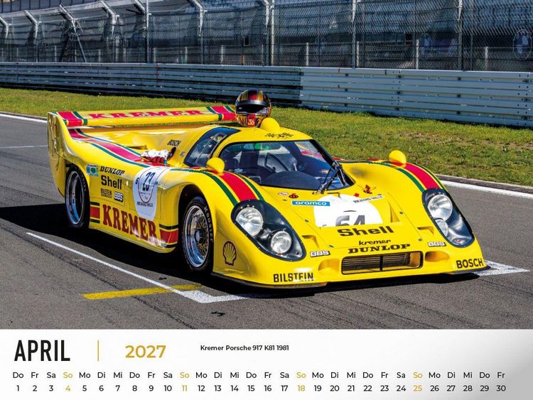 Produktbild: Porsche im Rennsport Kalender 2027