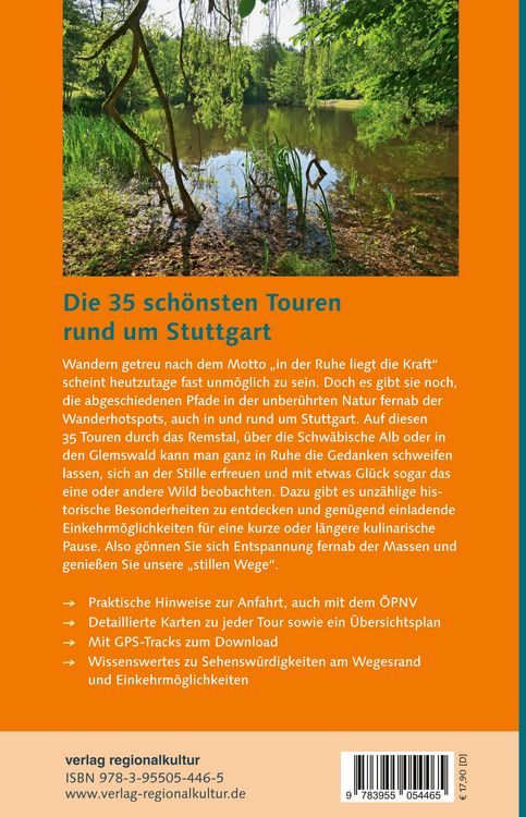 Produktbild: Wandern auf stillen Wegen rund um Stuttgart