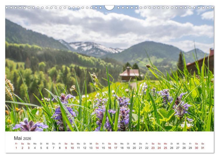 Produktbild: Naturwunder Berge (Wandkalender 2026 DIN A3 quer), CALVENDO Monatskalender